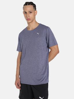Puma - PERFORMANCE HEATHER Men Blue T-Shirt
