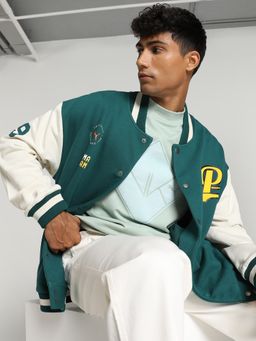 Puma - x HARRDY SANDHU Men Green Track Jackets