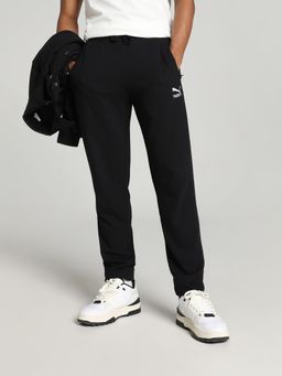Puma - Classics Jacquard Men Black Sweatpants