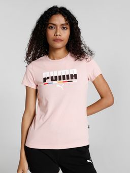 Puma - Women Pink Crop Top