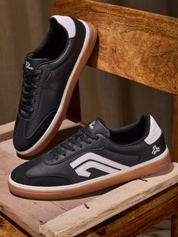 Campus - ELAN-09 Black Men Sneakers