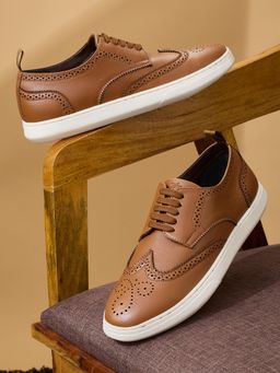 Campus - ELAN-27 Brown Men Sneakers