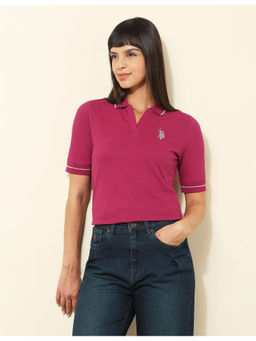 U.S. POLO ASSN. - Regular Fit Solid Polo Shirt