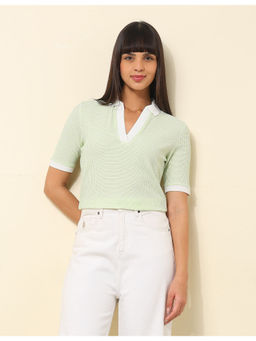 U.S. POLO ASSN. - Regular Fit Textured Polo Shirt