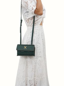 Hidesign - Womens Green Berber W1 Casual Sling Bag (M)