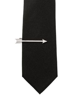The Tie Hub - Arrow Silver Tie Bar