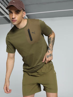Puma - Utility Men's Olive T-Shirt