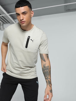 Puma - Utility Men's Grey T-Shirt