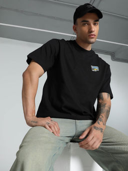 Puma - Downtown Graphic Mens Black T-Shirt