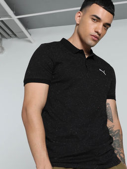 Puma - Ess Nep Men's Black Polo T-Shirt
