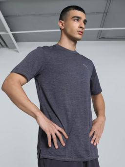 Puma - Run Favourite Heather Men's Grey T-Shirt