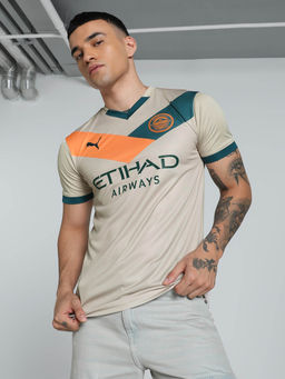 Puma - Mfc Away Replica Mens Grey Jersey