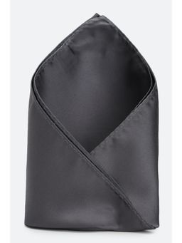 Van Heusen - Men Grey Solid Party Pocket Square