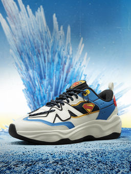 The Souled Store - Official Superman: Son of Krypton Men Multi-Color Low Top Sneakers