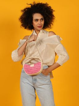 HIE - Pink Kelly Crossbody Bag (S)