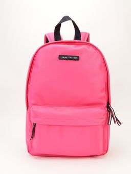 Tommy Hilfiger - Solid Pink Nylon Backpack