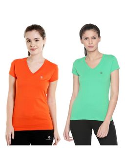 Bodycare - Bodyactive Pack Of 2 Women'S Tshirt - Multi-Color