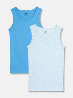 mackly - Soft Stretchable Boys Cotton Vests (Pack of 2)