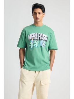 FREAKINS - Mens Green Mere Pass Nani Hai T-Shirt