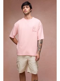 FREAKINS - Mens Madness All The Way Pink T-Shirt