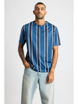 FREAKINS - Printed Mens T-Shirt Stripes