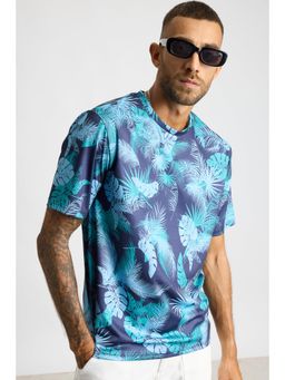 FREAKINS - Printed Mens T-Shirt Botanic Bliss