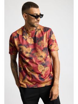 FREAKINS - Printed Mens T-Shirt Safari Mirage