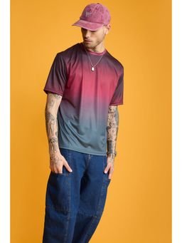 FREAKINS - Printed Mens T-Shirt-Gradient