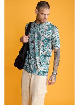 FREAKINS - Printed Mens T-Shirt Tetrix