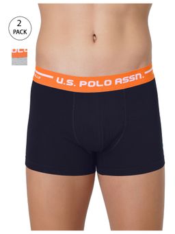 U.S. POLO ASSN. - Men Assorted Iyai Solid Trunks (Pack Of 2)