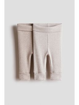H&M - Boys 2-Pack Room-To-Grow Leggings