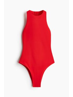 H&M - Women Red Sports Swimsuit With Lycra