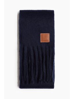 H&M - Women Blue Fluffy Scarf
