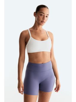 H&M - Women Blue Sports Cycling Shorts With Softmove