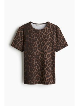 H&M - Women Brown Fitted Top
