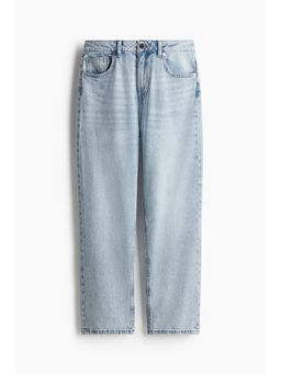 H&M - Women Blue Straight High Ankle Jeans