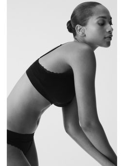 H&M - Women Black Seamless Padded Soft Bra