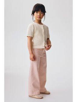 H&M - Girls Pink Flared Jeans