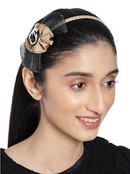 Accessher - Party Wear Women Hairband With Net Bow