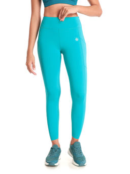 CULT - Panelled High Waist Running Tights Green