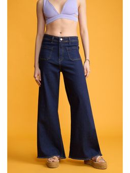 FREAKINS - Marine Fit Raw Indigo Denims Jeans