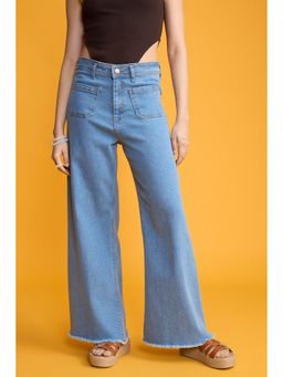 FREAKINS - Marine Fit Light Blue Denims Jeans