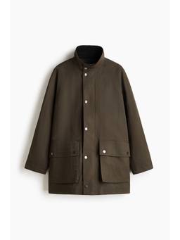 H&M - Men Green Twill Parka