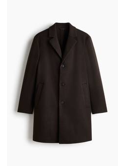 H&M - Men Brown Single-Breasted Coat