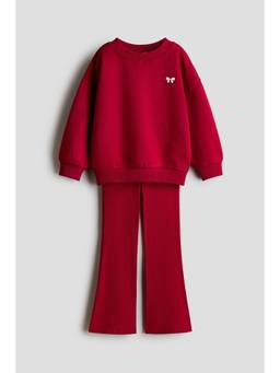 H&M - Girls Red 2-Piece Set
