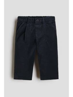 H&M - Boys Blue Dressy Velvet Trousers