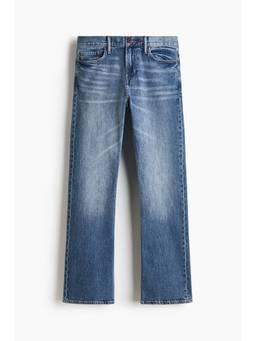H&M - Men Blue Slim Bootcut Jeans