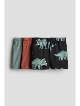 H&M - Boys Multi-Color 3-Pack Jersey Shorts