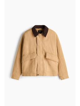 H&M - Men Beige Workwear Jacket