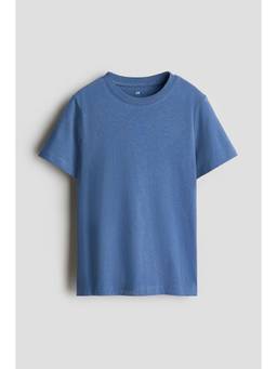 H&M - Boys Blue Cotton T-Shirt